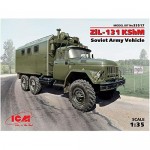 ICM Models ZiL-131 KShM Soviet Army Vehicle