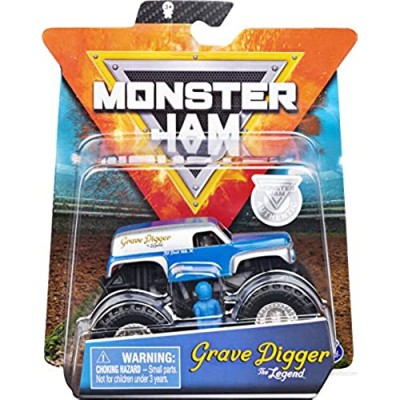 Monster Jam MNJ VHC SPk GraveDiggerTheLegnd UPCX GML  6054811  Multi-Colour