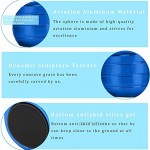 CaLeQi Kinetic Desk Toys Optical Illusion Rotating Ball Office Stress Toys Metal Top Ball Gift for Men Women Adults and Kids
