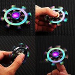 N C Finger Spinner fine-Tuning Toys Alloy Metal Gadgets Desk Toys Spinning top Focus Spiral fingertip top Anti-Anxiety Gift Stress Relief Boring time-Killing Adult Children's Toys