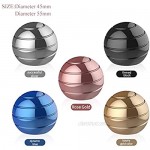 Pasizoe Home Office Desk Fidget Toy Visual Illusion Spinner Metal Ball Sphere Gyroscope 45mm 55mm for Adults Kids Kill Time Anti-Anxiety Keep Focus Relaxing