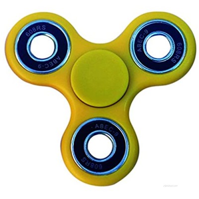 Stages Learning Sensory Builder Finger Fidget Spinner High Speed  Quality Bearing  Stress Reducer for Add  ADHD  Anxiety  Autism  Assorted Colors  3 x 3 (SLM2003)