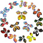 45 Pieces Magic Fairy Flying Butterfly Wind Butterfly Toy Flying Butterfly Decorations for Surprise Wedding Birthday Decoration (Vintage Style)