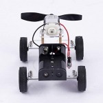 better18 Wind Powered Car Model Making Accessories Set Mini DIY Wind Power Car Making Set Educational Toy for Kids