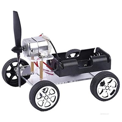 better18 Wind Powered Car Model Making Accessories Set  Mini DIY Wind Power Car Making Set  Educational Toy for Kids