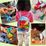 Dinosaur Toys for 3 Year Olds 6 Pack Wind Up Pull Back Dinosaur Toys for 3 4 5 6 Years old Girls Toddlers Boys Dinosaur Birthday Party Supplies Favors Girls Dinosaur Toys with Dinosaur Backpack