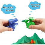Dinosaur Toys for Kids 3-5 6 Pack Press and go Dinosaur Toys Wind up Toy Cars for 1 2 3+ Year Old Boy Girl Dinosaur Birthday Party Favors Gifts