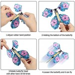Gejoy 15 Pieces Magic Flying Butterfly Wind up Butterfly in The Book Classic Romantic Toys for Birthday Anniversary Wedding Christmas