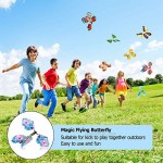 Gejoy 15 Pieces Magic Flying Butterfly Wind up Butterfly in The Book Classic Romantic Toys for Birthday Anniversary Wedding Christmas