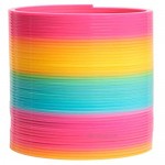 Slinky Brand The Original Walking Spring Toy Plastic Rainbow Giant Slinky