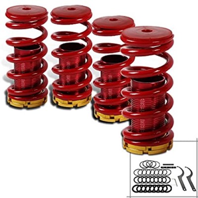 Spec-D Tuning CO-CV88-V2-TOM Red Coil Over Spring (With Scale)