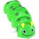 Taotenish 4-Pack Wind Up Clockwork Toys Cartoon Funny Caterpillar Model Robot for Educational Toy Party Favors Great Gift for Toddler Children Kids