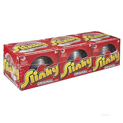 The Original Slinky Brand Metal Slinky 3 Pack   Package may vary