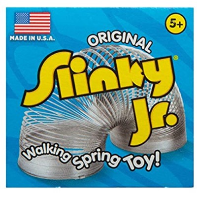 The Original Slinky Brand Metal Slinky Jr. Kids Spring Toy  Multi