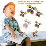 XMQAYD Flutter Flyers Butterflies Fairy Flying Magic Flying Butterfly Wind up Butterfly for Gift Cards Surprise (5 Pieces )
