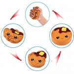 DONGMIAN 1Set Model Food Toy with Cake Pizza Cookie Muffin Kitchen Pretend Play House Interactive Model Room Kitchen Decoration Realistic Food Toys