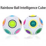 TOTOSALL Fidget Sensory Toy Magic Rainbow Puzzle Ball Relieves Stress Help Children And Adults Brain Teasers Educational Toys