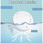 Bath Toys for 1 2 3 4 5 years old boys girls 2 in 1 Electric Induction Whale Water Spray Toy Bath Fun Toys with Music and Flashing Lights Bathtime Play Ball Bath Toys for Toddlers Kids toys age 1-6