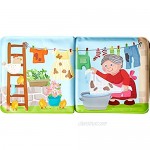 HABA Animal Wash Day - Magic Bath Book - Wipe with Warm Water and the Muddy Pages Come Clean