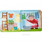 HABA Animal Wash Day - Magic Bath Book - Wipe with Warm Water and the Muddy Pages Come Clean