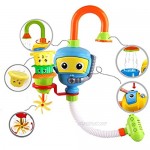 Happytime Baby Bathtub Toy Diver Game Water Toys 3 Stackable and Nesting Cups Submarines and Spout (No Batteries Required and Color in Random)…