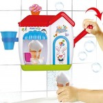 Happytime Ice Creams Bubble Bathtub Toy Bathroom Foam Cone Factory Making Ice Creams Bubble Machine Bathtub Water Toys for Baby (No Batteries Required)…