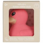 HEVEA Kawan Rubber Duck (Powerful Pink Mini) Made from Natural Rubber and Plant Based pigments