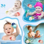 Newmemo Bath Toys Bathtub Toys for Toddlers 3pcs Swimming Pool Turtle Bathtub Baby Bath Toys Water Toys for Infants Birthday Gift for Kids 1 2 3 4 5 Years Old Boy Girls