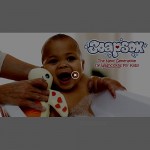 SoapSox Miles The Elephant - Children's Bath Toy Grey (SSEL)