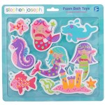 Stephen Joseph Floating Foam Bath Character 10-Piece Toy Set Mermaid