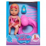 Waterbabies Doll Bathtime Fun Flamingo Water Filled Baby Doll Bath Toy and Accessories