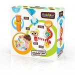 Yookidoo Baby Bath Toy (for Toddlers 1-3) - Spinning Gear and Googly Eyes for Toddler and Baby Bath Time Sensory Development - Attaches to Any Size Tub Wall - 1+ Years