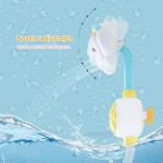 zoordo Baby Bath Toy Lovely Cloudy Bathtub Shower Toy Water Spray Head Game for Toddlers Kids （NO Electric Only Stick on Smooth Surface）