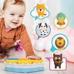 Baby Piano and Drum Toy Instruments – Kids Musical Instruments Play Set w/ 4 Play Modes – Plays Songs Animal Sounds Guitar Saxophone and Trumpet Sounds – for Children 3+ Years Old