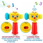 BABYFUNY Baby Toys for 12 18 24 36 Months - Early Development Toys - Changeable Light Music - Hammer Toy Boys Girls Toddler Toys Baby Musical Toys Gifts - for 1 2 3 Years Old