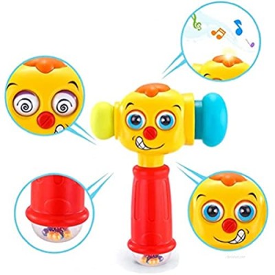 BABYFUNY Baby Toys for 12 18 24 36 Months - Early Development Toys - Changeable Light Music - Hammer Toy Boys Girls Toddler Toys Baby Musical Toys Gifts - for 1 2 3 Years Old