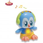Flybar Kidian Pen The Musical Dancing Penguin Toy- Interactive Non Toxic Musical Toys for Infants Ages 18 Months & Up Singing Penguin Dancing Toy Baby Penguin Clap Toy Baby Musical Toys for Sleep