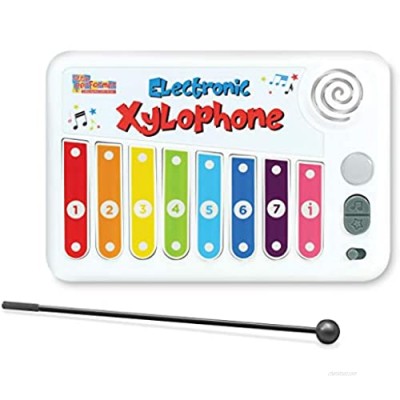 Little Performer Xylophone Toy for Toddlers | Toy Piano Toddlers with 7 Built in Play Along Songs | Kids Musical Instrument with Learning Mode