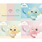 mao&mao Cute Chick Tumbler Doll Roly-Poly Baby Toys Tummy Time Toys Baby Toys 6 to 12 Months Infant Toys for Babies Enguin Tumbler Wobbler for Infant Boy Girl Gifts