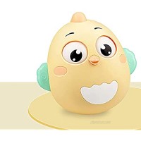 mao&mao Cute Chick Tumbler Doll Roly-Poly Baby Toys  Tummy Time Toys  Baby Toys 6 to 12 Months  Infant Toys for Babies  Enguin Tumbler Wobbler for Infant Boy Girl Gifts