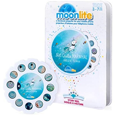 Moonlite  Not Quite Narwhal Story Reel for Storybook Projector  for Ages 3 & Up