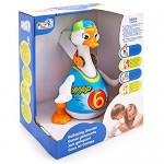 Play Pride Early Education Musical Baby Toy Interactive Hip Hop Goose Duck with Flexible Walking Movement Humorous Animal Toys for Infants and Toddlers