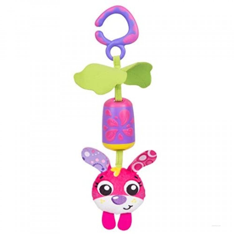 Playgro Baby Toy Cheeky Chime Sunny Bunny 0186974 for Baby Infant Toddler Children is Encouraging Imagination with STEM/STEAM for a Bright Future - Great Start for A World of Learning