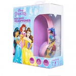 Tech 2 Go Llc Disney Princess Kids Safe Headphones with Built in Volume Limiting Feature for Safe Listening