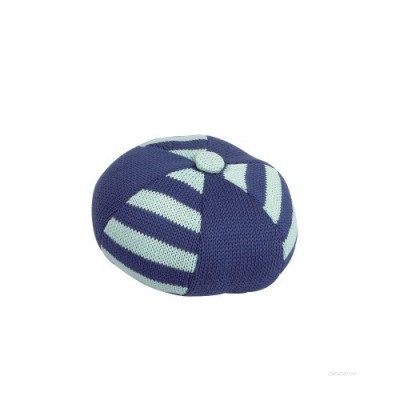 Elegant Baby Knit Rattle Balls  Royal Blue/Aqua (Discontinued by Manufacturer)