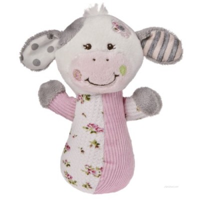 Mary Meyer Baby Cheery Cheeks Rattle  Moo Moo Cow (Discontinued by Manufacturer)