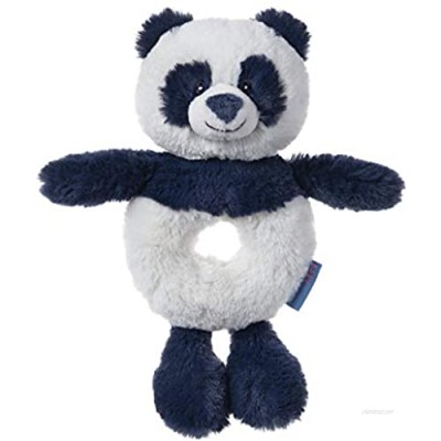 Spin Master Baby GUND Baby Toothpick Cooper Panda Rattle Plush Stuffed Animal  Blue  7.5"
