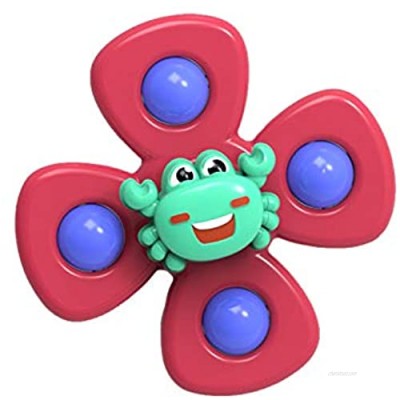 3PCS Suction Cup Spinning Top Toy Baby Toy  Spin Sucker Spinning Top Spinner Toy  Safe Interesting Table Sucker Gameplay Early Learner Toys for Baby Toys Children Kids Girls Boys