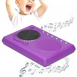 Music Box Mini Musical Instrument Music DJ Box for Kids for Music Listening(purple)