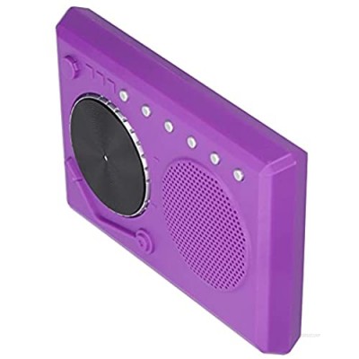 Music Box  Mini Musical Instrument Music DJ Box for Kids for Music Listening(purple)